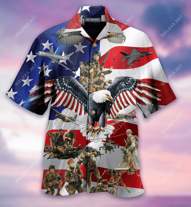 We Always Remember You Veterans Hawaiian Shirt