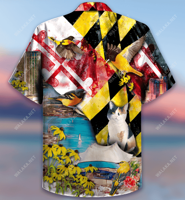 Beautiful Maryland State Hawaiian Shirt