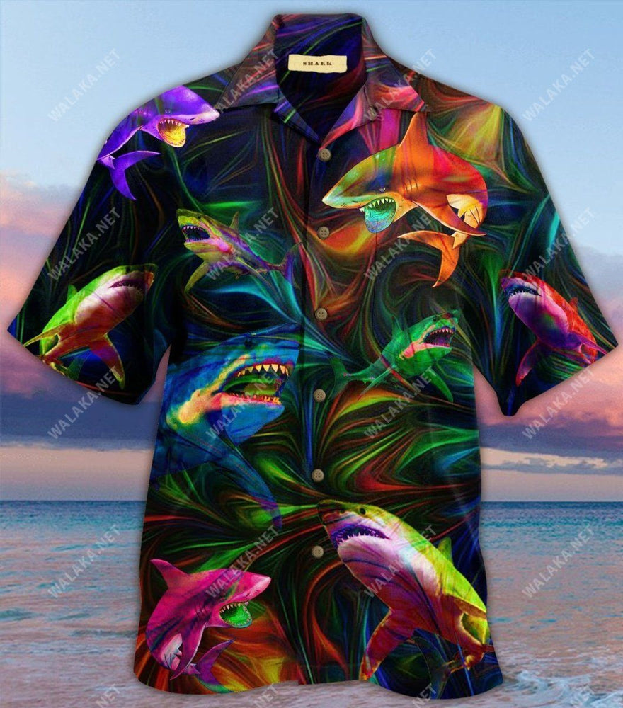 Amazing Shark Unisex Hawaii Shirt