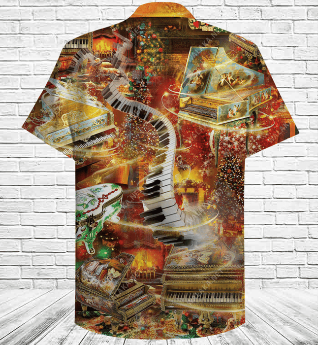 Piano In Church Hawaiian Shirt