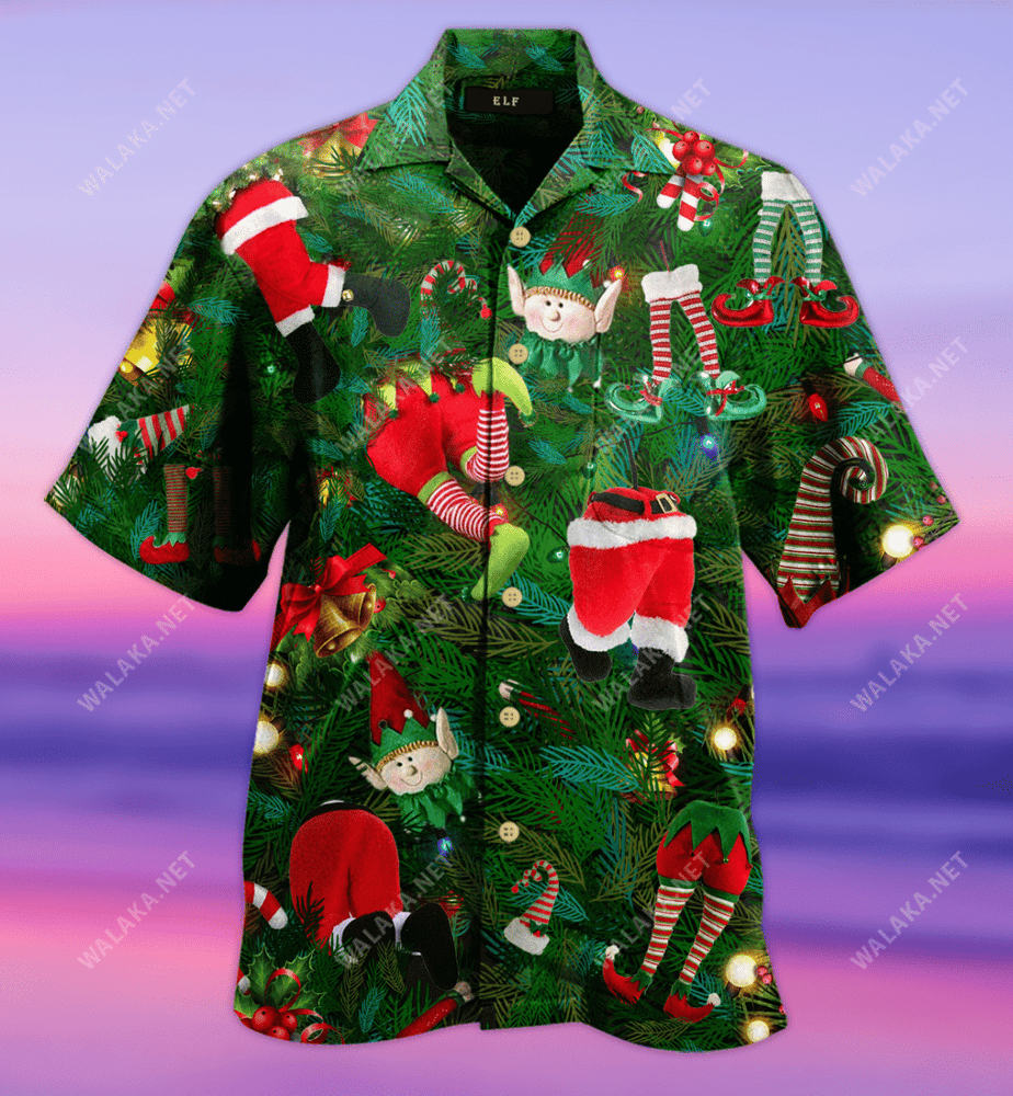 More Elf More Christmas Hawaiian Shirt