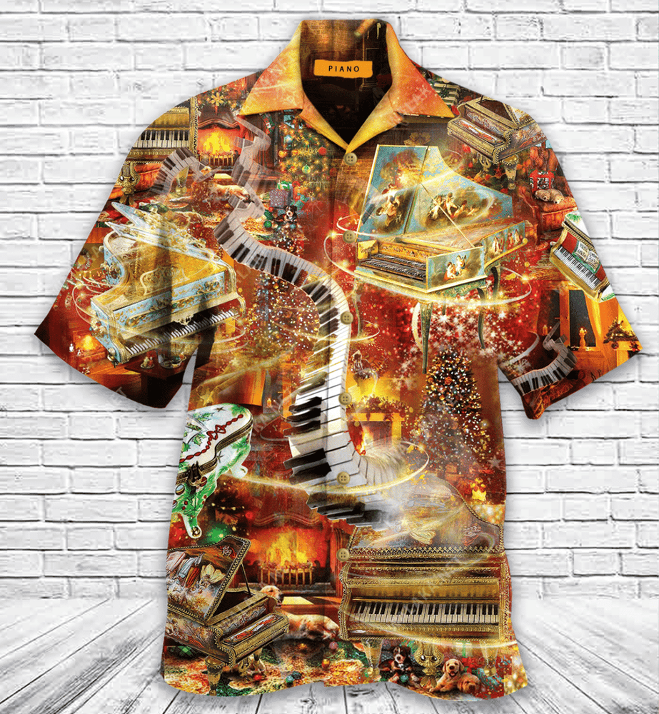Piano In Church Hawaiian Shirt