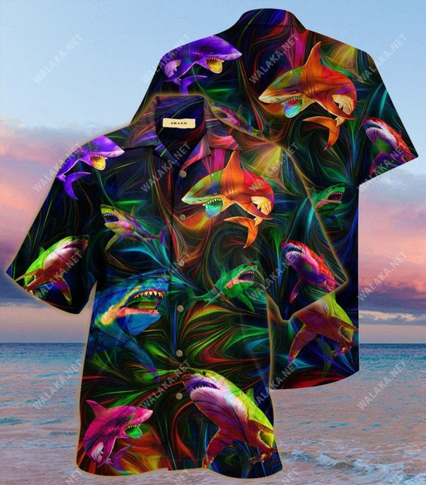 Amazing Shark Unisex Hawaii Shirt