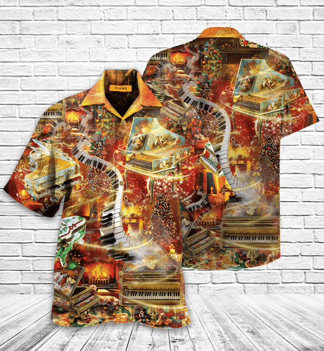 Piano In Church Hawaiian Shirt