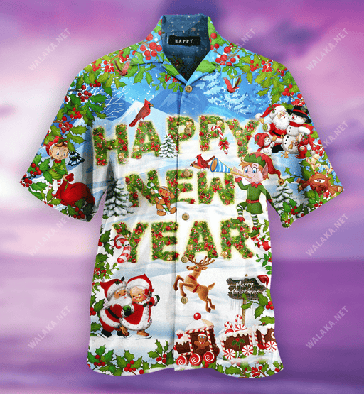 Happy New Year Hawaiian Shirt