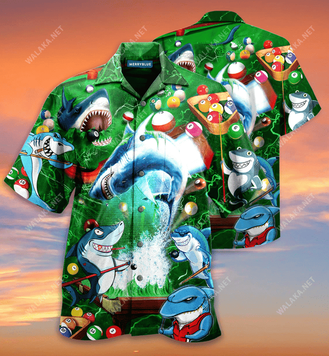 It Takes Lots Of Balls To Play Pool Unisex Hawaiian Shirt