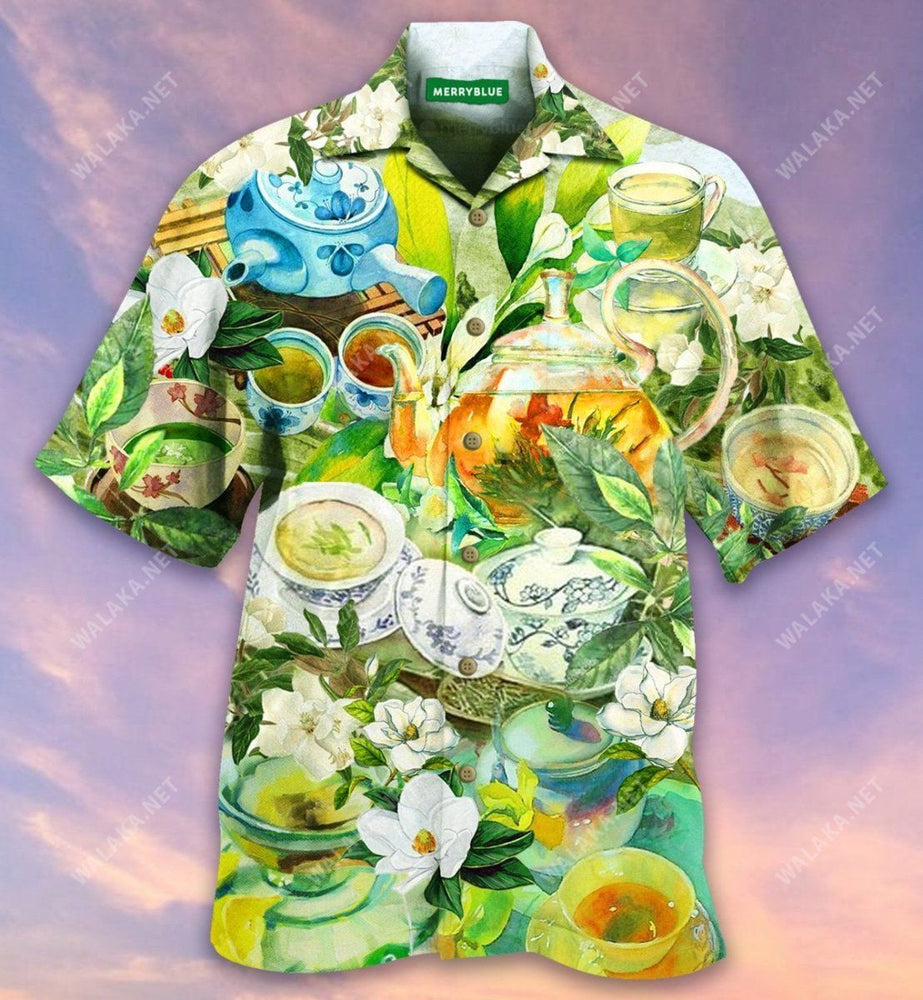 Fresh Your Day With A Cup Of Tea Unisex Hawaiian Shirt