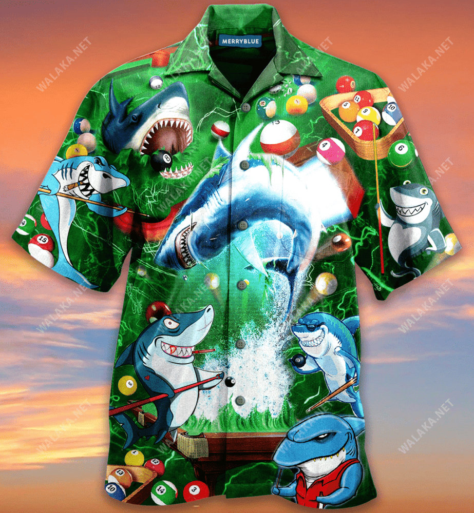 It Takes Lots Of Balls To Play Pool Unisex Hawaiian Shirt
