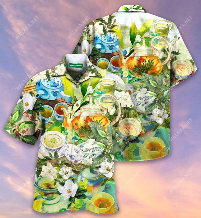 Fresh Your Day With A Cup Of Tea Unisex Hawaiian Shirt