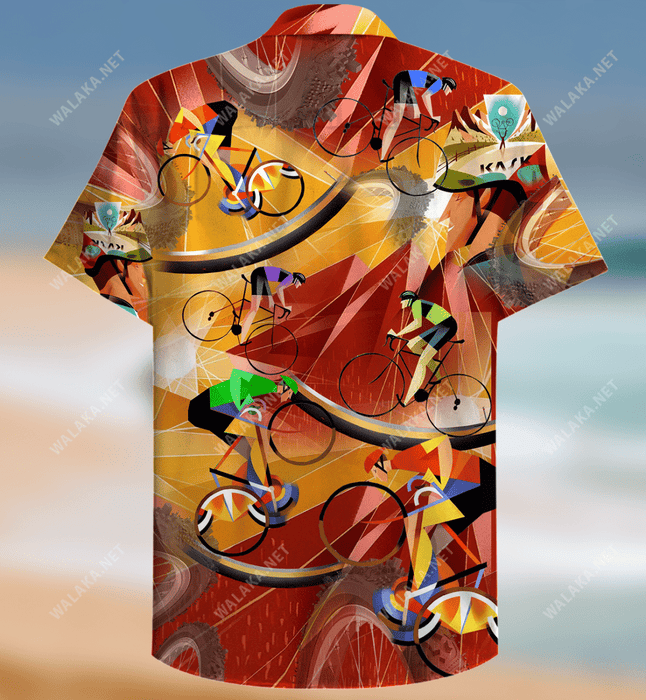 Real Men Don't Need Motor Bicycle Hawaiian Shirt
