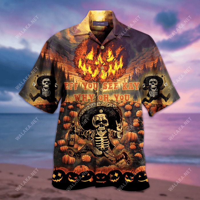 Eff You See Kay Why Oh You Unisex Hawaiian Shirt