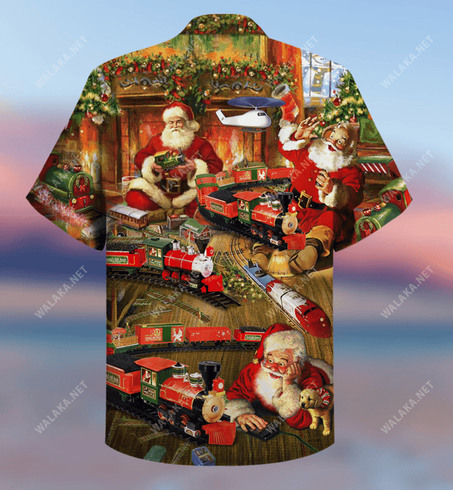 We're Never Too Old For Christmas Hawaiian Shirt