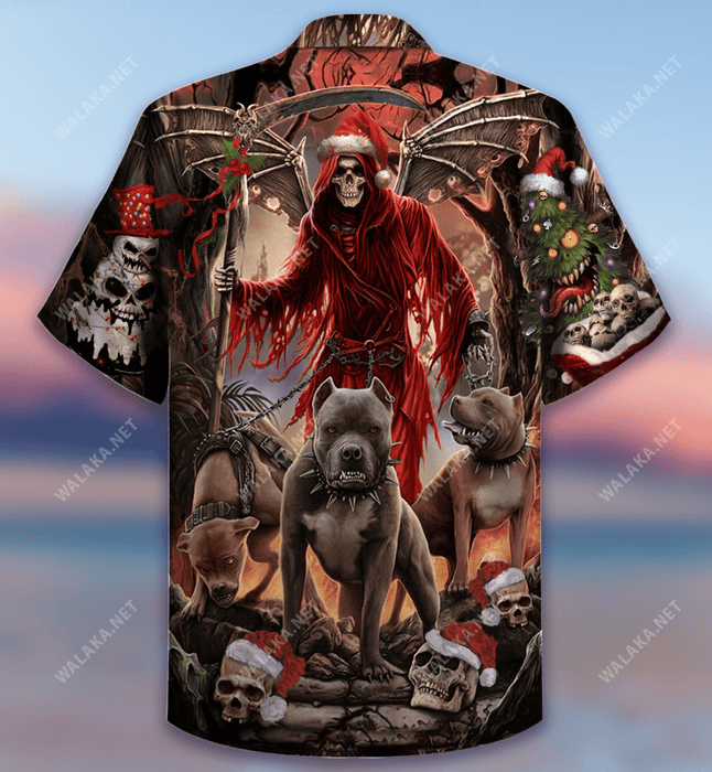 Scary Christmas Is Coming! Hawaiian Shirt
