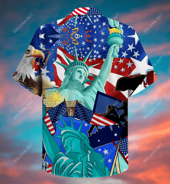 Patriotism Is Voluntary Hawaiian Shirt