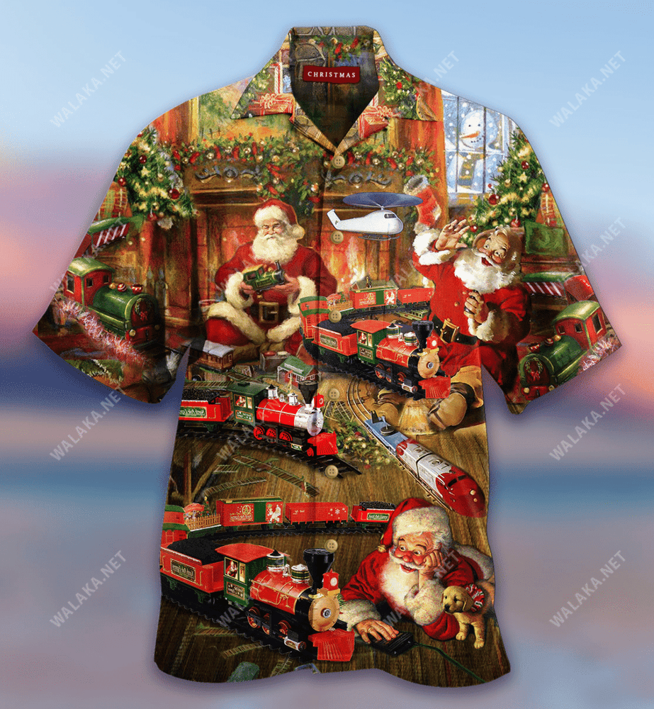 We're Never Too Old For Christmas Hawaiian Shirt