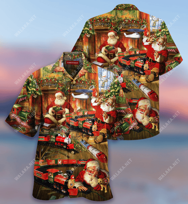 We're Never Too Old For Christmas Hawaiian Shirt