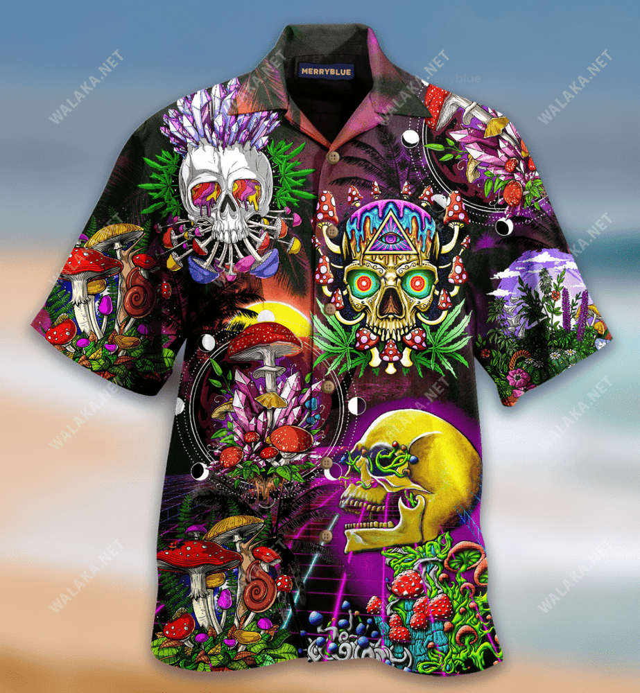 Life is A Game Skull Unisex Hawaiian Shirt