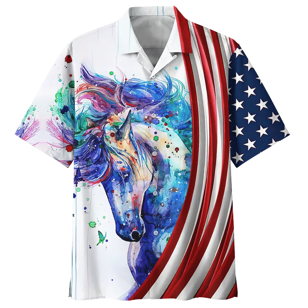 Be The Handiest Rider You Can Be With A Quarter Horse America Hawaiian Shirt