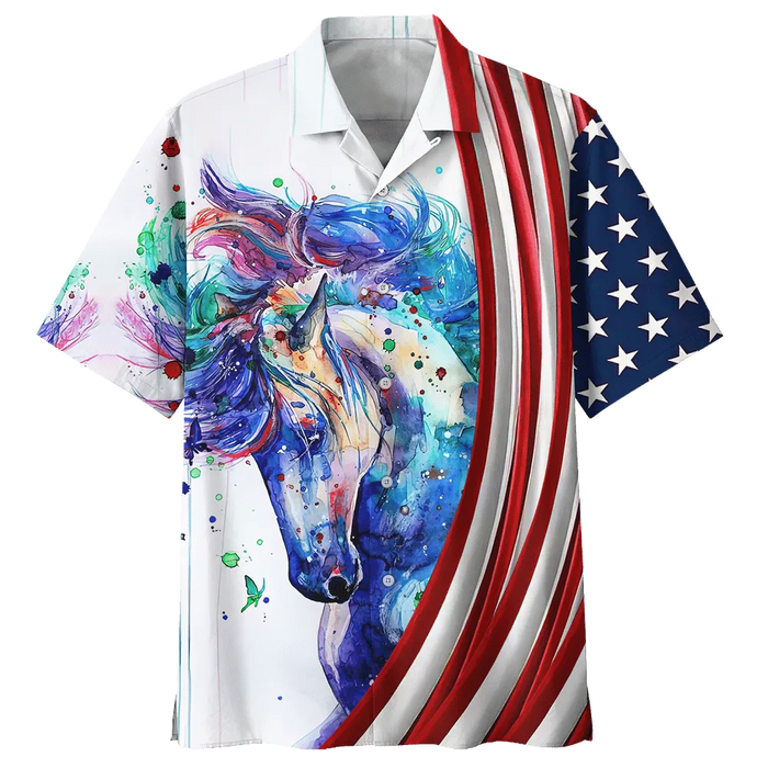 Be The Handiest Rider You Can Be With A Quarter Horse America Hawaiian Shirt
