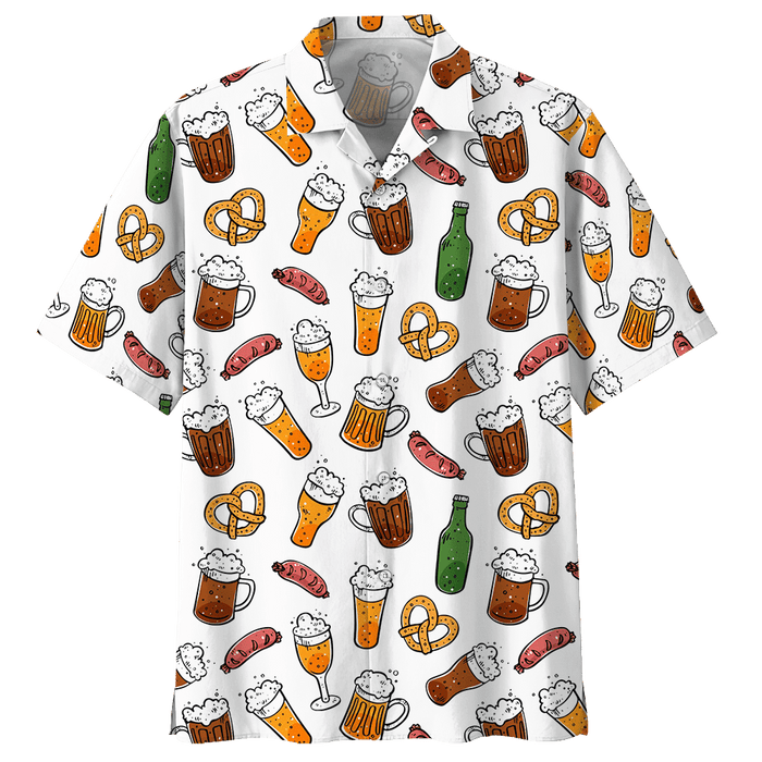 My Favorite Garden Is A Beer Garden - Beer Hawaiian Shirt