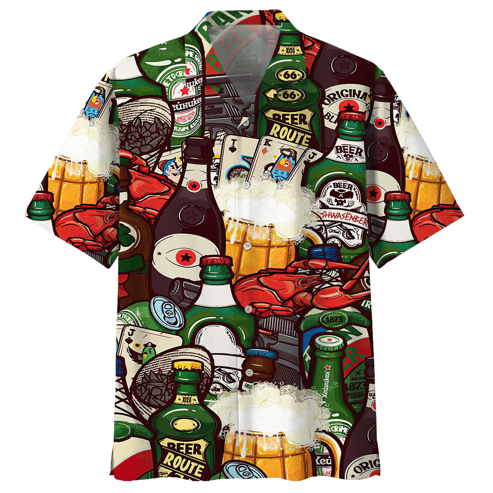 Non Alcoholic Beer Is Like A Hooker That Just Wants To Cuddle - Beer Hawaiian Shirt