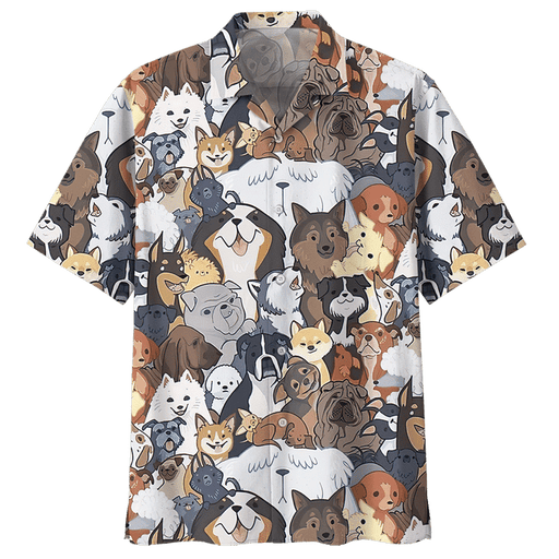 Dog Shirt - Puppy Dogs - Dog Hawaiian Shirt