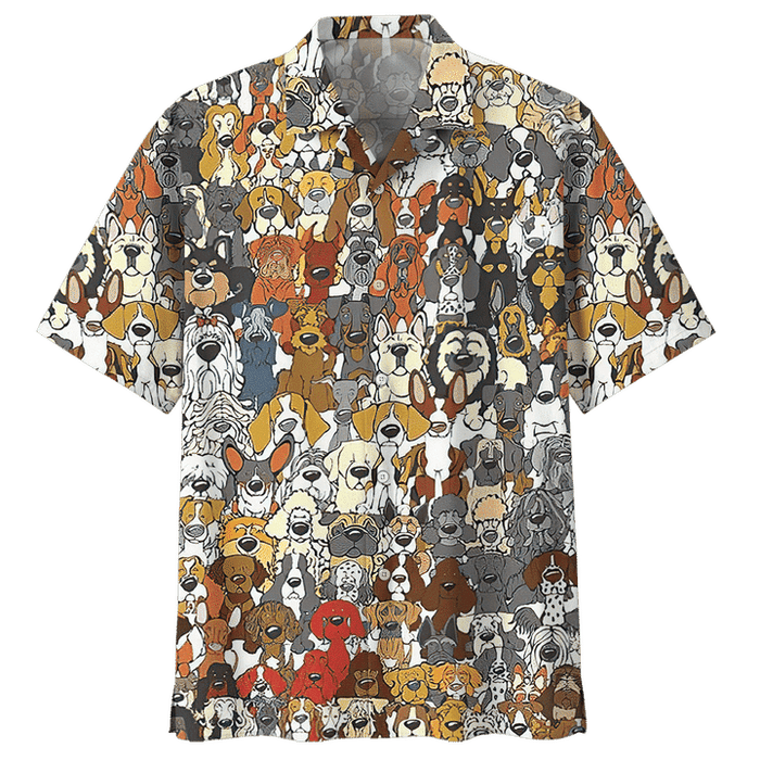 Golden Retriever Shirt - Mini Golden Retriever - Dog Hawaiian Shirt