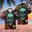 Rose Skull Art - Skull Unisex Hawaiian Shirt