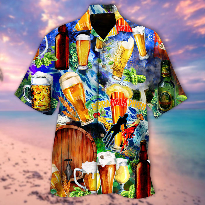 Aloha Shirt - Blessings Of Your Heart, You Brew Good Ale Beer Hawaiian Shirt