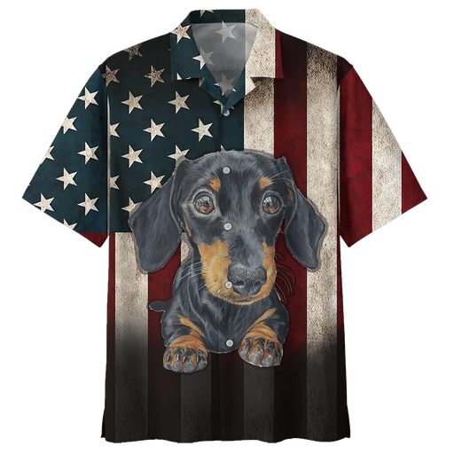 Dachshund Shirt - Wiener Dog Stuff V1 4th Of July Hawaiian Shirts