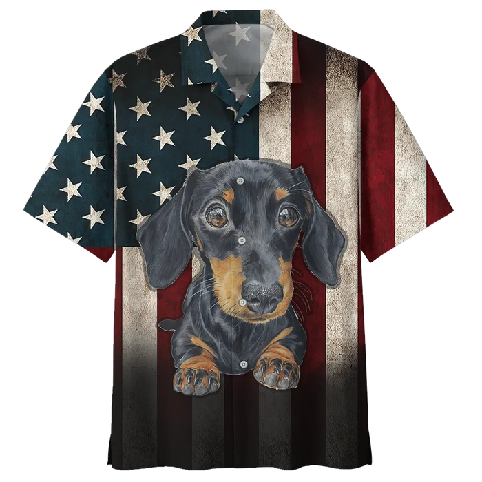 Dachshund Shirt - Wiener Dog Stuff V1 4th Of July Hawaiian Shirts