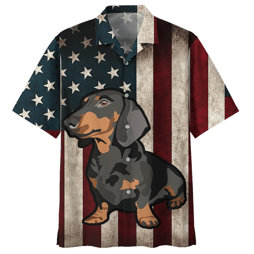 Dachshund Shirt - Wiener Dog Stuff V2 4th Of July Hawaiian Shirts