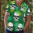 Green Skull Art - Skull Unisex Hawaiian Shirt