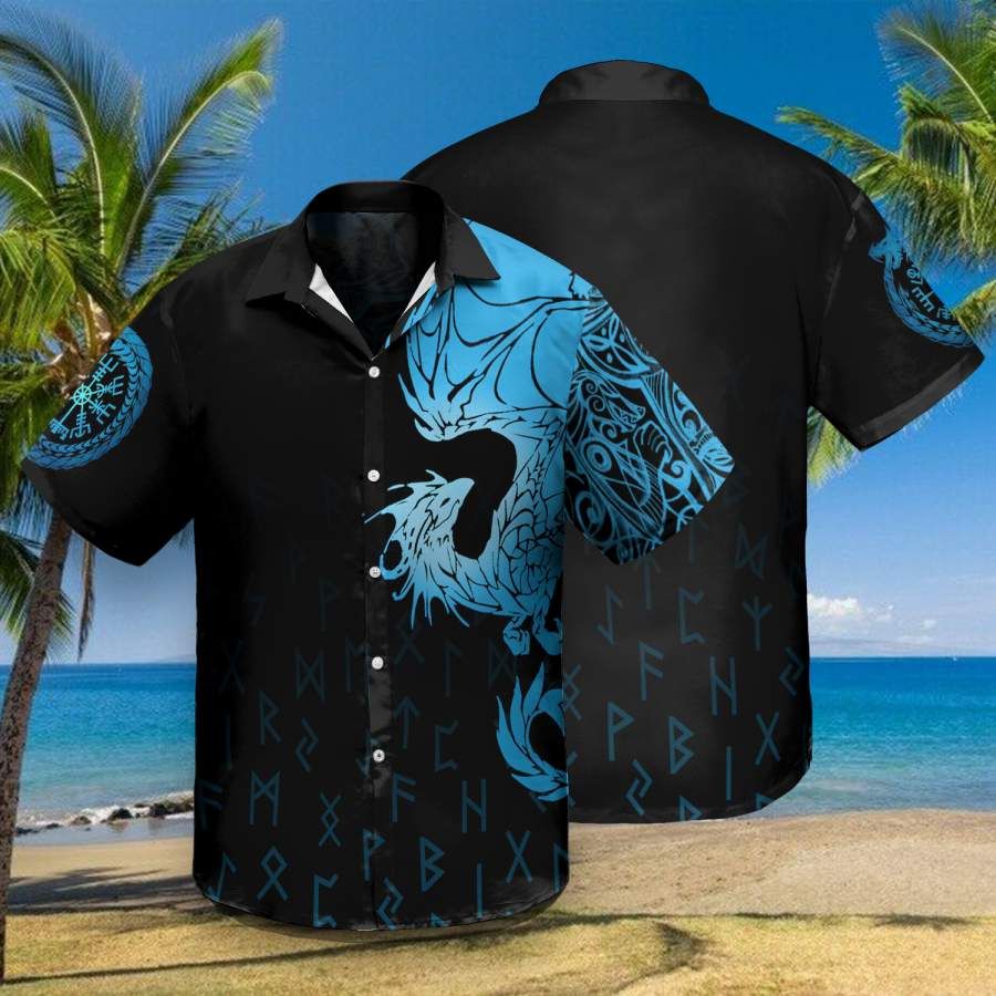 Viking Shirts - Viking Home For A Dragon - The Vikings Hawaiian Shirt