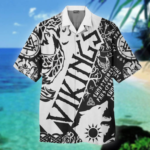 Viking Shirts - Real Vikings Tattoo - Viking Hawaiian Shirt