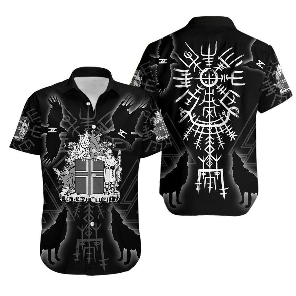 Viking Shirt - Viking Runes Hawaiian Shirt