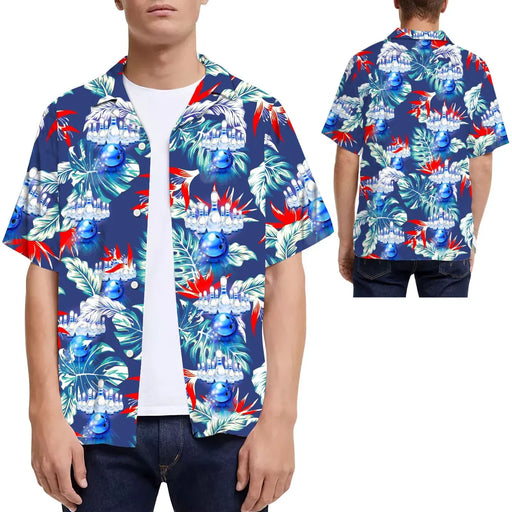 Unique Bowling Shirts - Bowling Ball All Over The World Hawaiian Shirt