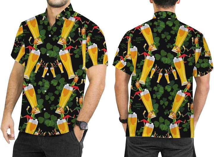 Beer Shirts - Beer Glasses Beer Hawaiian Shirt