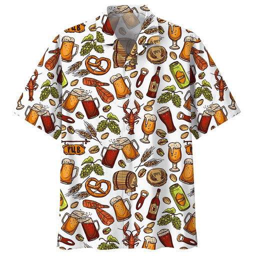 Brewmaster Drinking Time - Beer Hawaiian Shirt