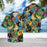 Bigfoot Love Fruit Colorful Best Design - Bigfoot Hawaiian Shirt