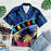 Vacation Tropical Coconut Palm Bigfoot Colorful Best Design - Bigfoot Hawaiian Shirt