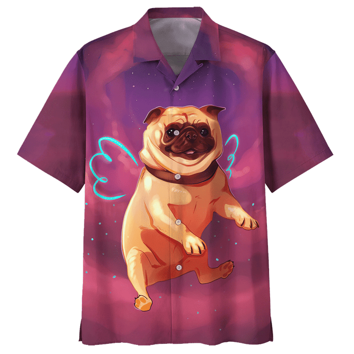 Pug Shirt - I Didn't Fart My But Blew You A Kiss Pug Puppies - Dog Hawaiian Shirt