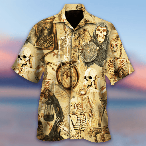 Skull Hawaiian Shirt - You're Already Dead - RE