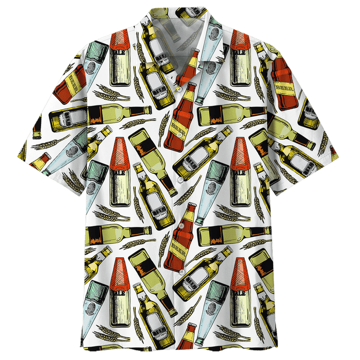 Beer Shirts - Draft Beer Hawaiian Shirt