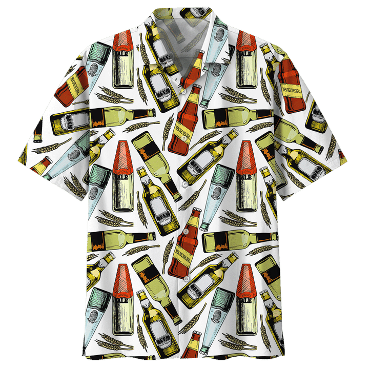 Beer Shirts - Draft Beer Hawaiian Shirt