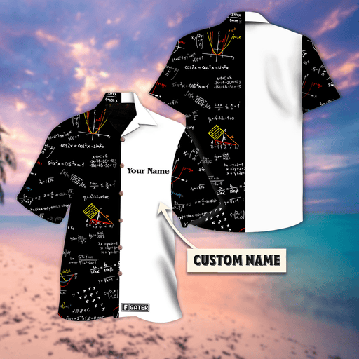 Math Shirt - Mathematics Custom Hawaiian Shirt - RE