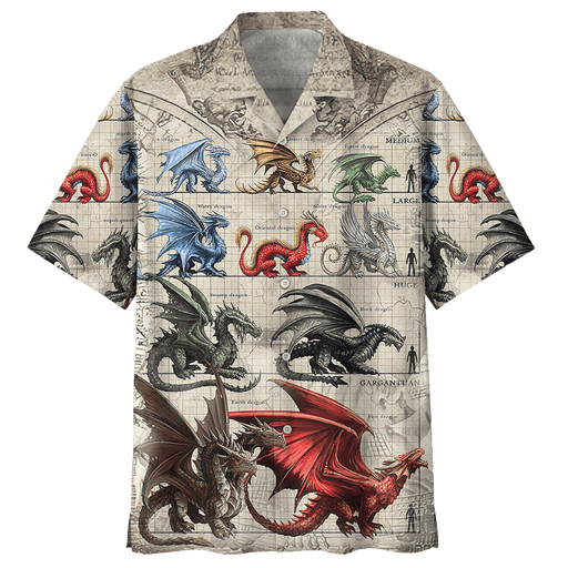 Breed Of Dragons In Mythology - Dragon Hawaiian Shirt