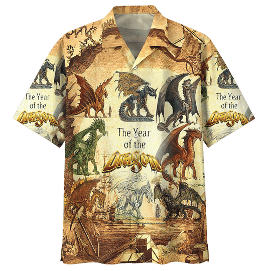 Dragon Shirt - The Year Of The Dragon Hawaiian Shirt
