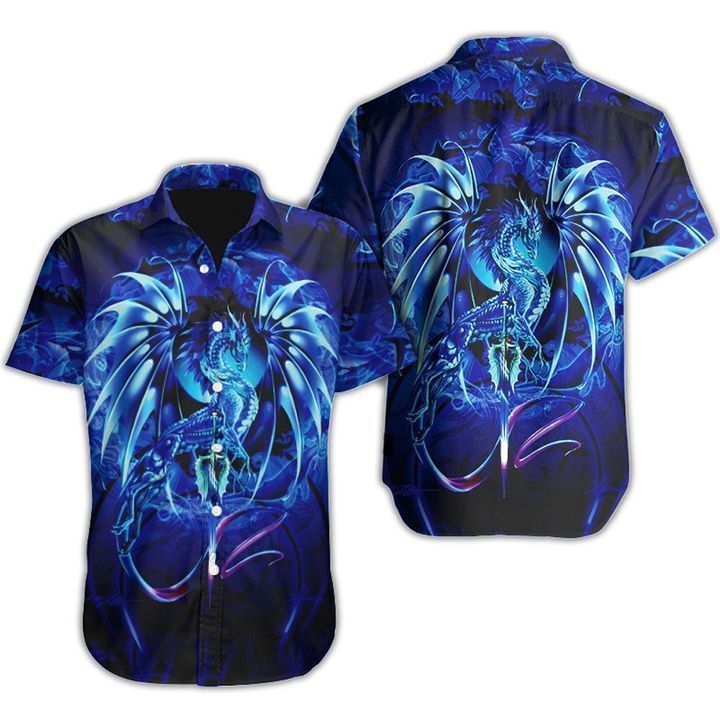 Dragon Shirt - Colorful Dragon Hawaiian Shirt