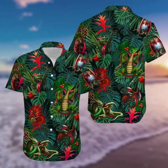 Dragon Shirt - Imaginary Dragon Aloha Hawaiian Shirt